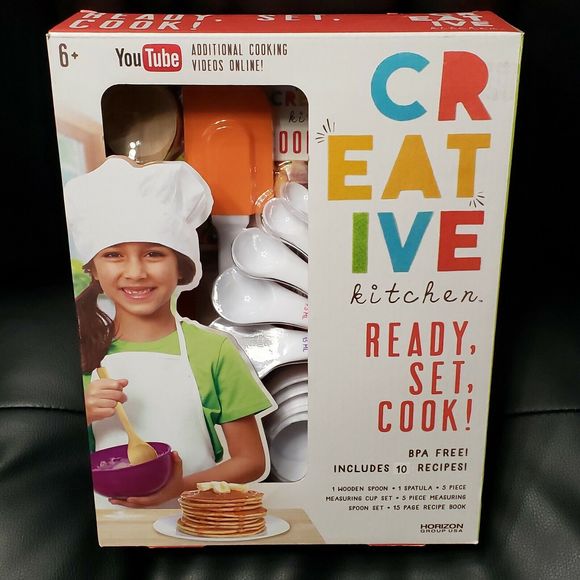 Creative Kitchen - Ready, Set, Cook Set. 15-page Recipe Book Young Chefs (B) - Picture 4 of 4
